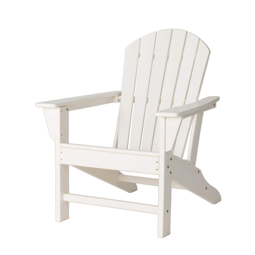 Glitzhome White HDPE Plastic Adirondack Chair GH2022200002 The Home Depot   Glitzhome Plastic Adirondack Chairs Gh2022200002 64 1000 