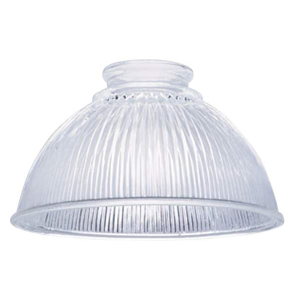 Westinghouse 3-3/4 in. Clear Prismatic Shade with 2-1/4 in. Fitter and 6-1/2 in. Width