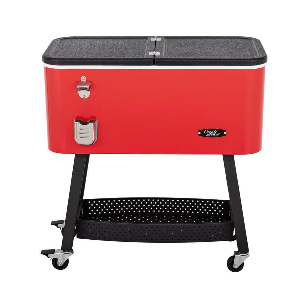 Creole Feast CL8001R 80-Quart Premium Rolling Cooler