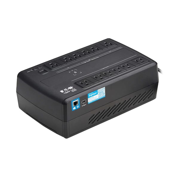 120-Volt 12-Outlet 450-Watt Line-Interactive Cloud-Connected Desktop UPS Battery Backup with Remote Monitoring