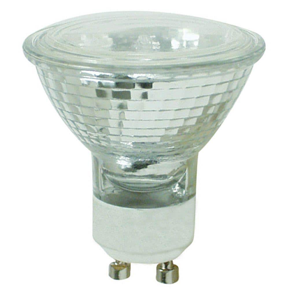 Feit Electric 35-Watt MR16 GU10 Base Flood Halogen Light Bulb BPQ35MR16 ...