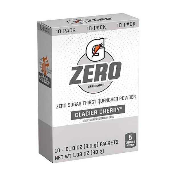 Gatorade Hydration, G-Zero Glacier Cherry, 10-Count