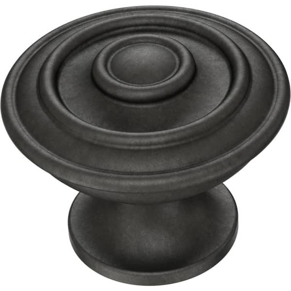 Liberty Essentials Hayes 1-1/4 in. (32 mm) Soft Iron Cabinet Knob