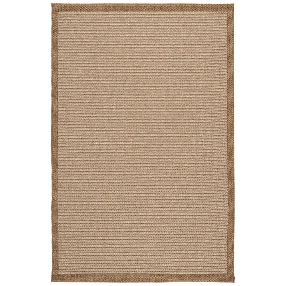 Sisal All-Weather Natural/Brown 9 ft. x 12 ft. Solid Border Indoor/Outdoor Area Rug price history on PriceWatchPro