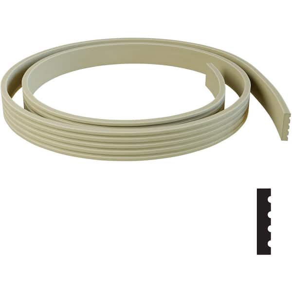 11/16 in. x 144 in. x 3 1/4 in. Resin Casing Flexible Moulding