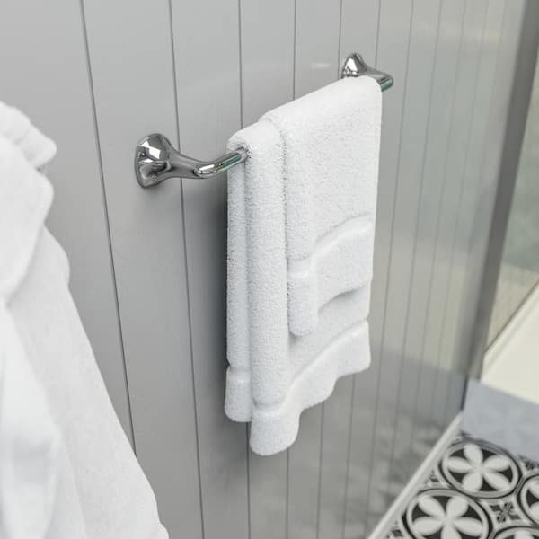 Ladera 18 in. Wall Mounted Towel Bar in Polished Chrome