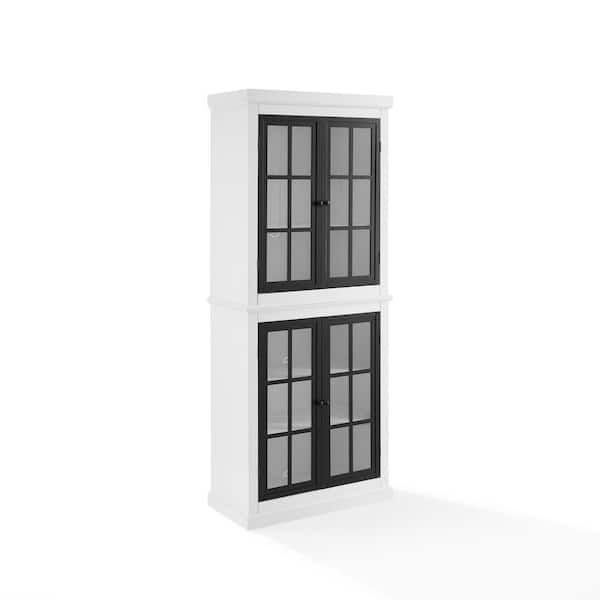 CROSLEY FURNITURE Cecily White Tall Storage Pantry