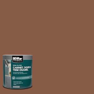 1 qt. #SC-142 Cappuccino Semi-Gloss Enamel Interior/Exterior Cabinet, Door & Trim Paint