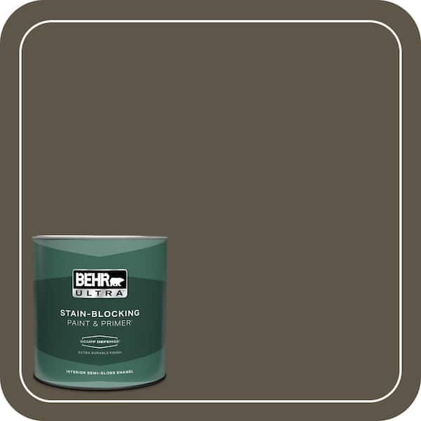 BEHR ULTRA 1 qt. #770D-7 Wanderer Extra Durable Semi-Gloss Enamel Interior Paint & Primer
