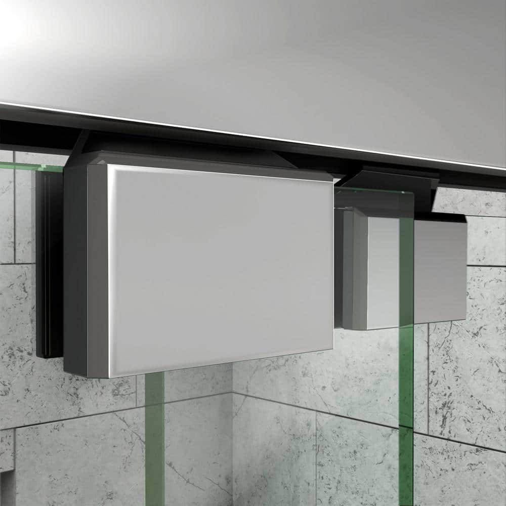 Encore 60'' Clear Tempered Glass Frameless Sliding Tub Door