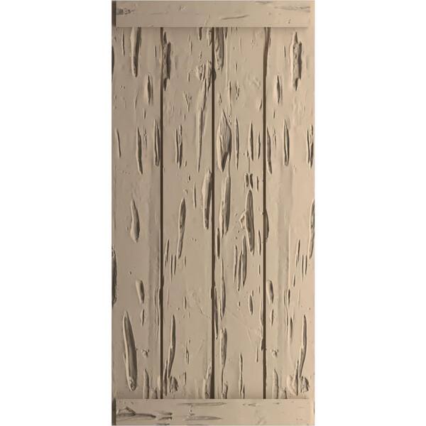Hand Made Cypress Exterior Shutter Door (8 Foot) by Wm Pinion Fine