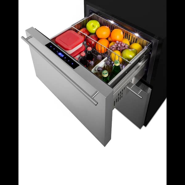 Summit Appliance 3.3 cu. ft. Under Counter Double Drawer