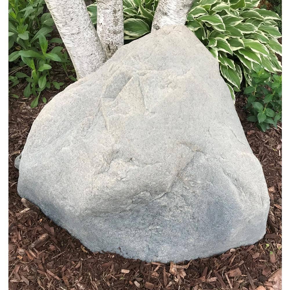 Fieldstone Gray Realistic Artificial Rock Cover