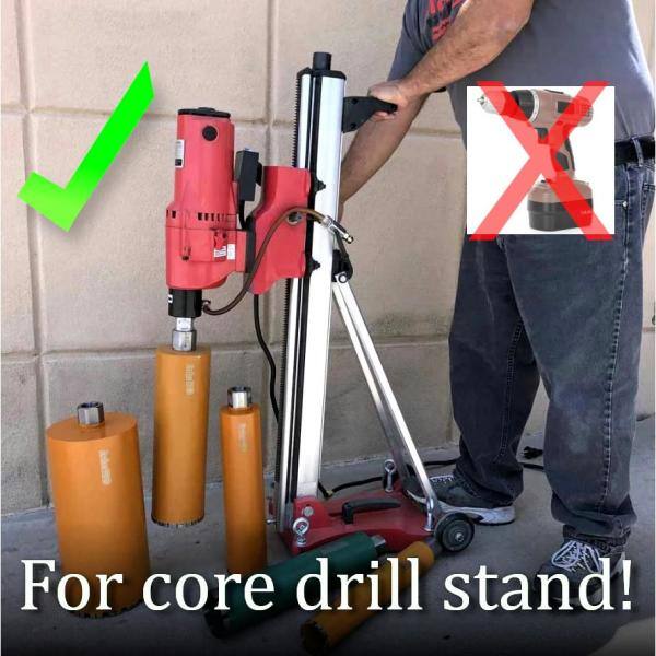 Archer USA TB450 4-1/2 in. Diamond Turbo Core Drill Bit for Concrete Drilling