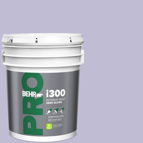 5 gal. #640C-3 Twilight Pearl Semi-Gloss Interior Paint