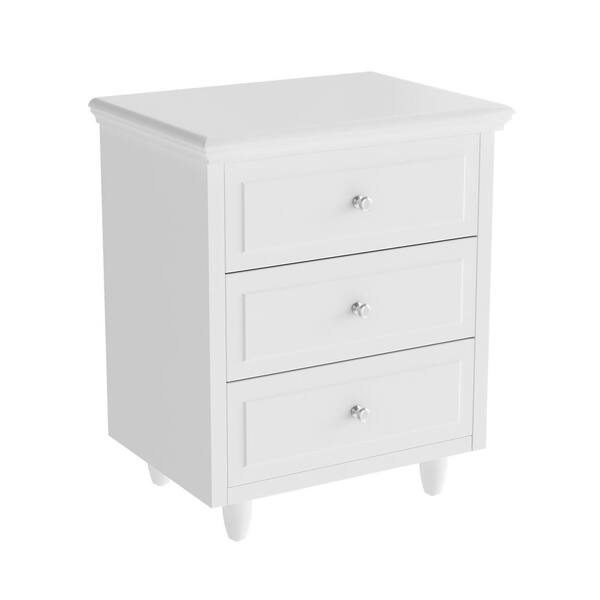 White nightstand store home depot