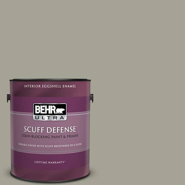 BEHR ULTRA 1 gal. Home Decorators Collection #HDC-NT-01 Woodland Sage Extra Durable Eggshell Enamel Interior Paint & Primer