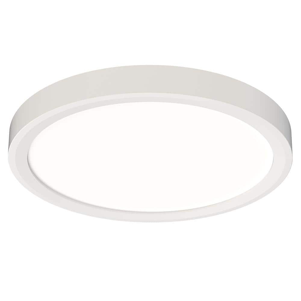 Juno 13" White LED Surface Mount Downlight with Switchable Color Temperature