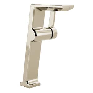 Pivotal Single Handle Vessel Sink Faucet in Polished Nickel