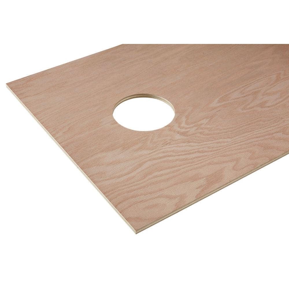 PureBond 1/2 in. x 2 ft. x 4 ft. Red Oak Plywood Corn Hole Board
