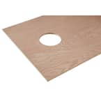 1/2 in. x 2 ft. x 4 ft. Red Oak Plywood Corn Hole Board Top