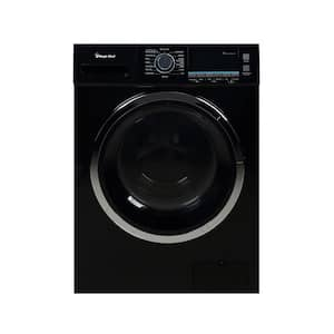 2.0 cu. ft. All-in-One Washer and Ventless Electric Dryer in Black