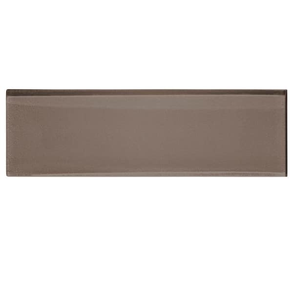 Jeffrey Court Earth 4 in. x 16 in. Glass Wall Tile (10.56 sq. ft. / case)