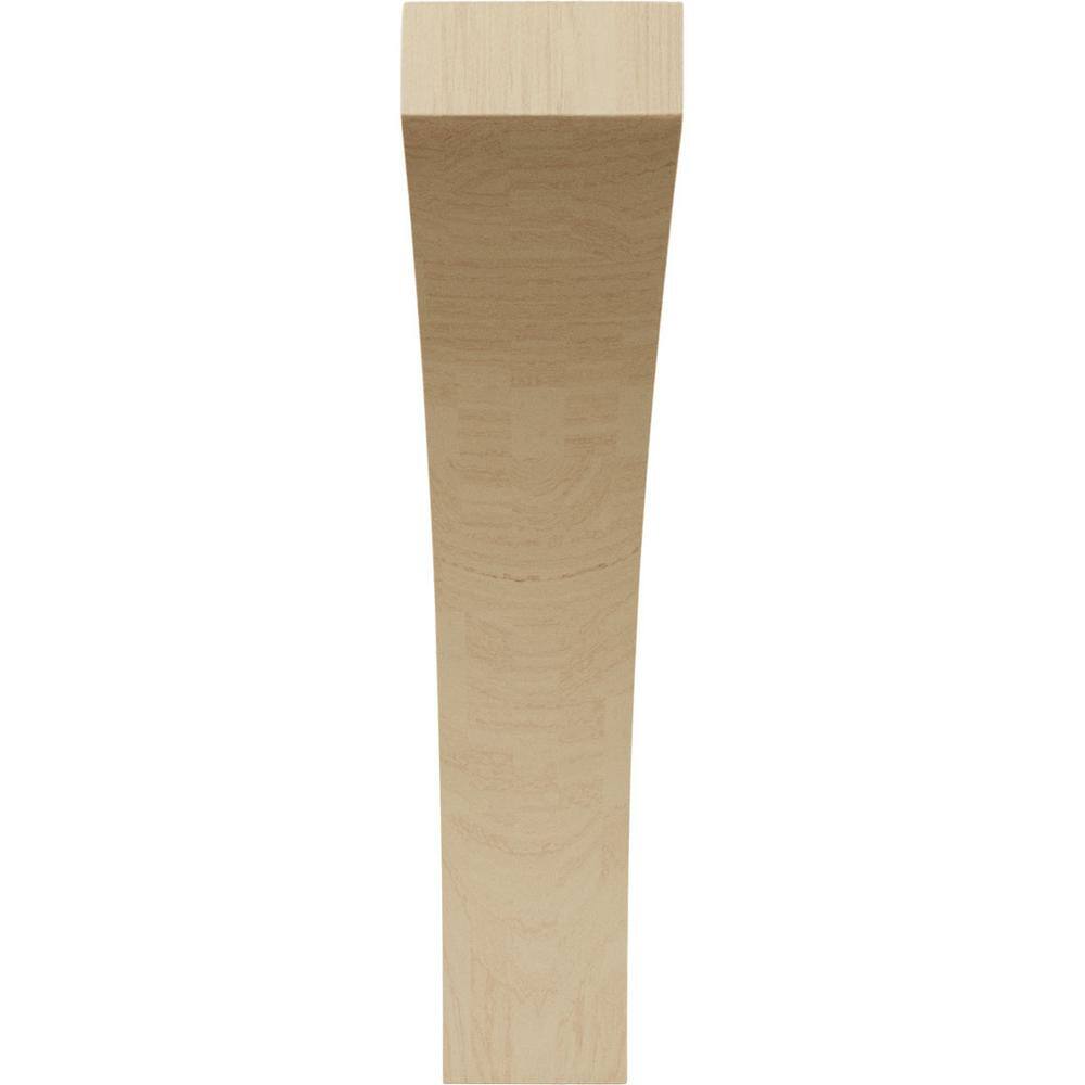14" Natural Rubberwood Jumbo Lawson Corbel