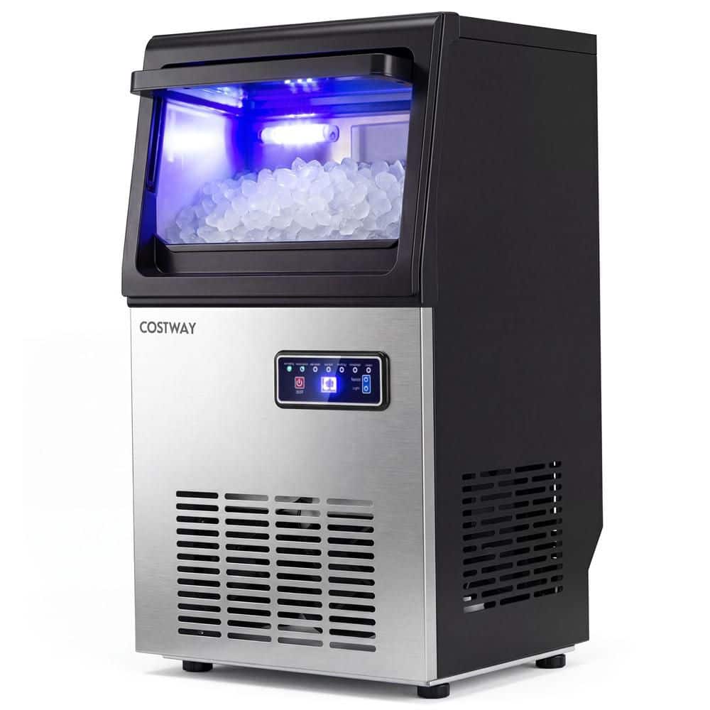 13.7 in. Width Commercial Nugget Ice Maker, 90 lbs. /24H Freestanding Undercounter Ice Machine in Black price history on PriceWatchPro