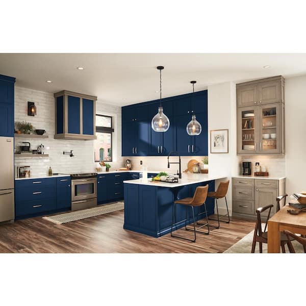 Cottage 14.5 in. W x 0.75 in. D x 14.5 in. H in Nautical Cabinet Door Sample