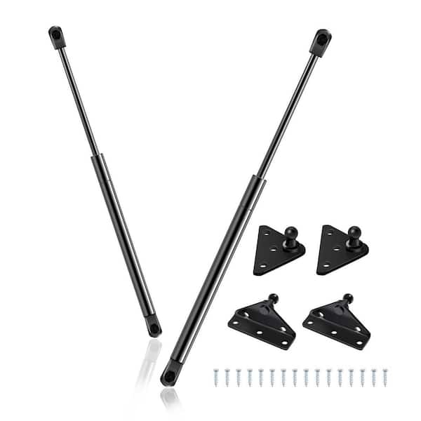 20 in. Universal Gas Strut Spring with Mounting Bracket, Shock Lift Support for RV Bed Storage, Boat Hatch (2-Pack)