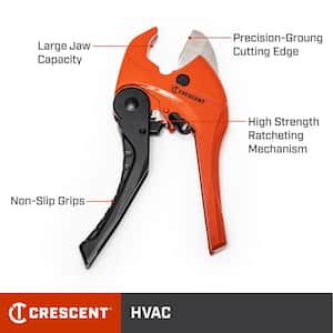 1-1/8 in. Ratcheting PVC Pipe Cutter