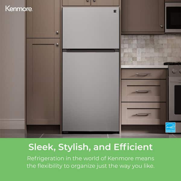 KENMORE 33 in. Wide 20.4 cu. ft. Top Freezer Refrigerator in