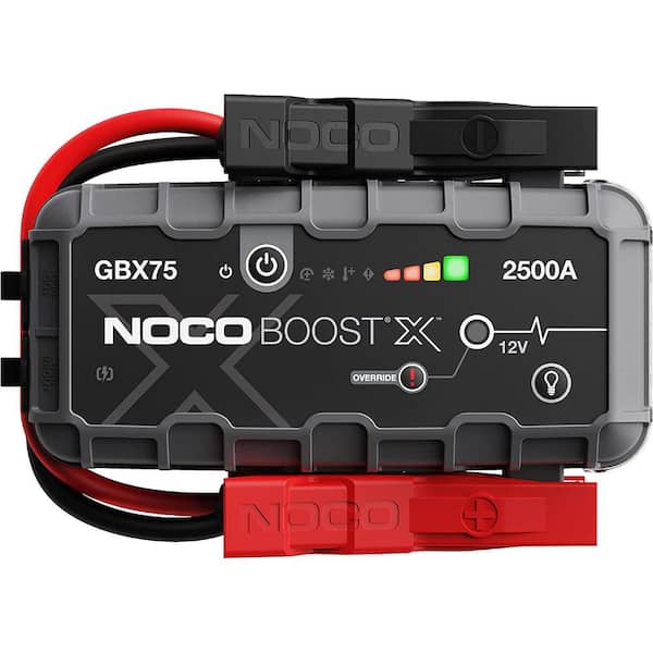 NOCO Boost X 12-Volt 2500 Amp Lithium Jump Starter GBX75 - The