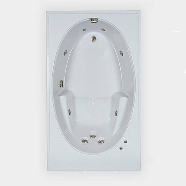Bootz Industries Aloha AFR 60 in. Left Drain Raised Outlet