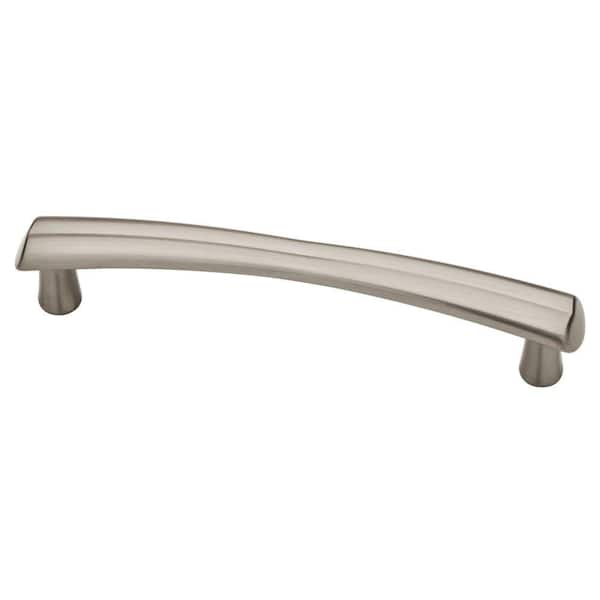 Liberty Notched 4 in. (102 mm) Satin Nickel Cabinet Drawer Bar Pull ...