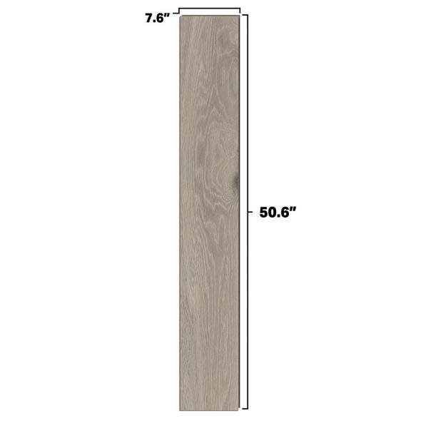 Lifeproof Stony Plain Oak 14 mm T x 7.6 in. W Waterproof Laminate Wood Flooring (13.3 sqft/case)
