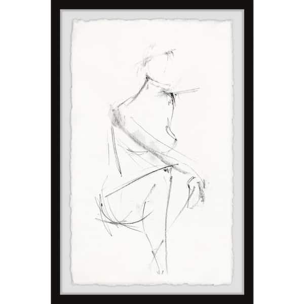 Unbranded "Aspire to Inspire" by Marmont Hill Framed People Art Print 30 in. x 20 in.