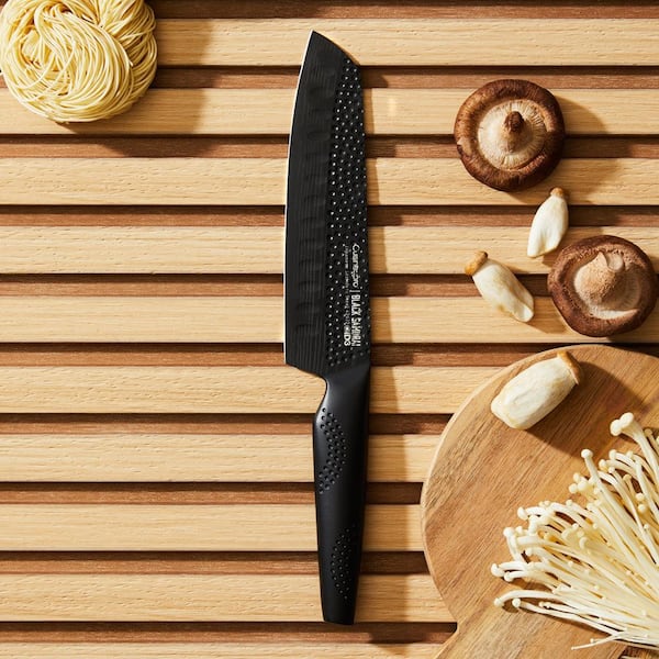 Leaving My Dull Knives Behind – DALSTRONG Shogun Series Santoku Knife – My  New Bro – The Cooking Bro Blog