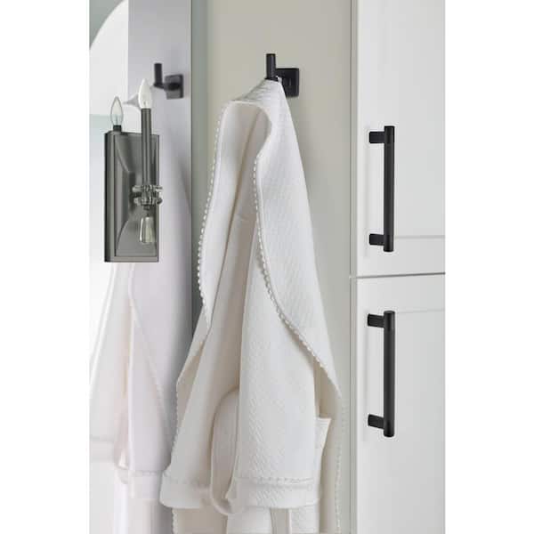 Bronx 6-5/16 in. (160mm) Modern Black Bronze Bar Cabinet Pull