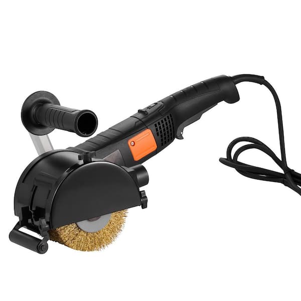 1300W Burnishing Polishing Machine, Corded, 6-Speeds, Handheld Electric Metal Burnishing Tool for Stainless Steel & Wood