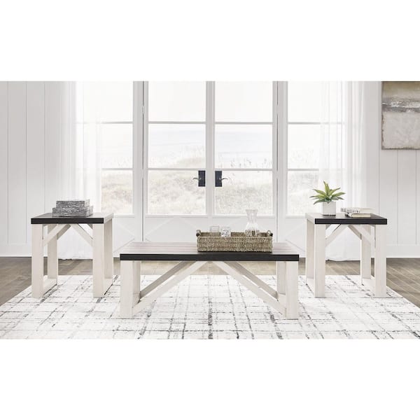 Signature DESIGN BY ASHLEY Dorrinson 47.25 in. White/Gray