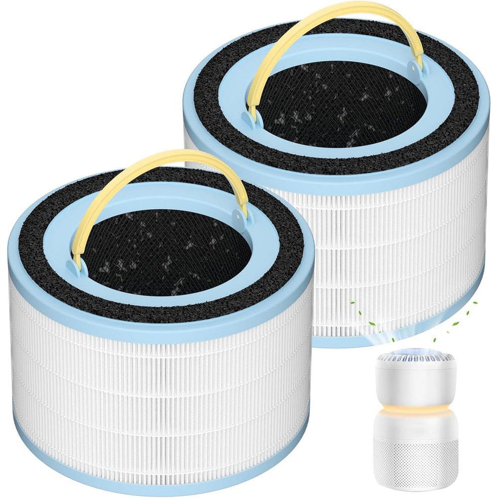 Tahanbath Sprout Air Purifier Replacement Filter Pack; 3-in-1 H13