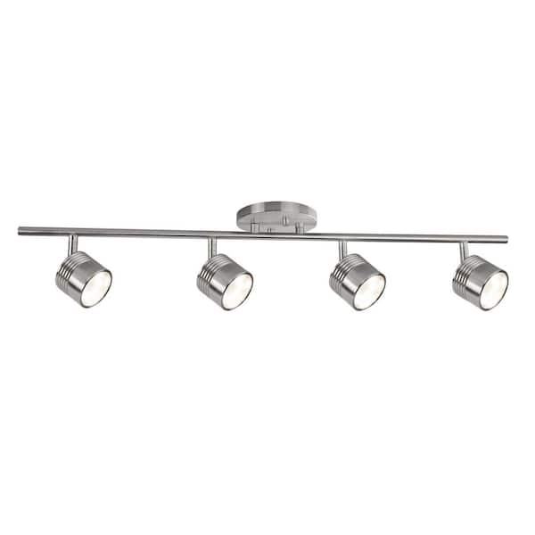 Lyra 30 in. 1 Light 22-Watt Brushed Nickel Integrated LED Track Light