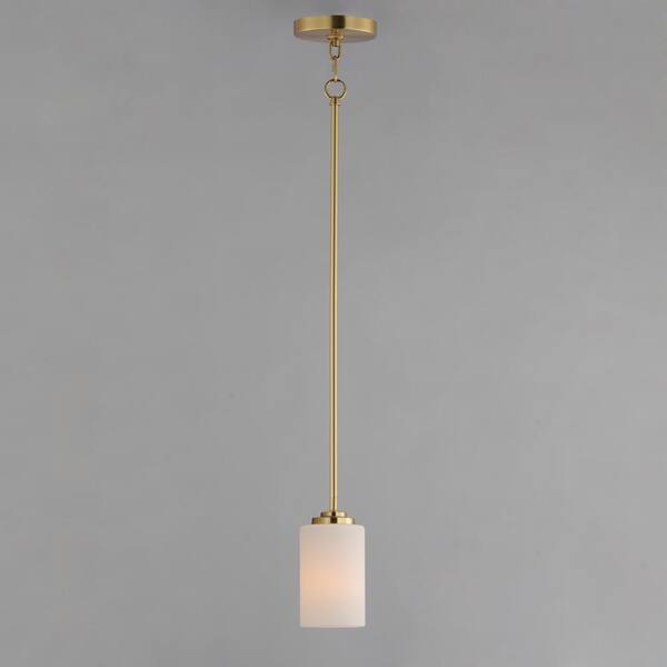 Maxim Lighting - Deven 1-Light Satin Brass Mini Pendant Light