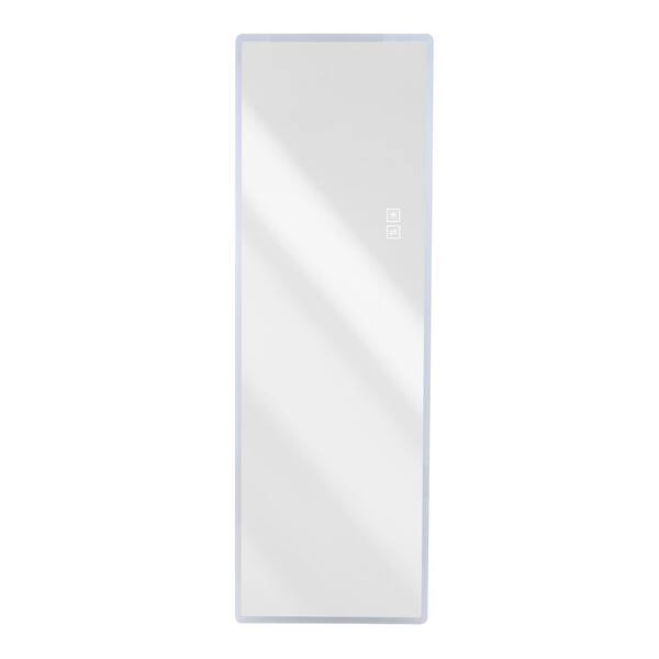 65 in. W x 24 in. H Rectangular Frameless Mirror and 3 Color Lighting