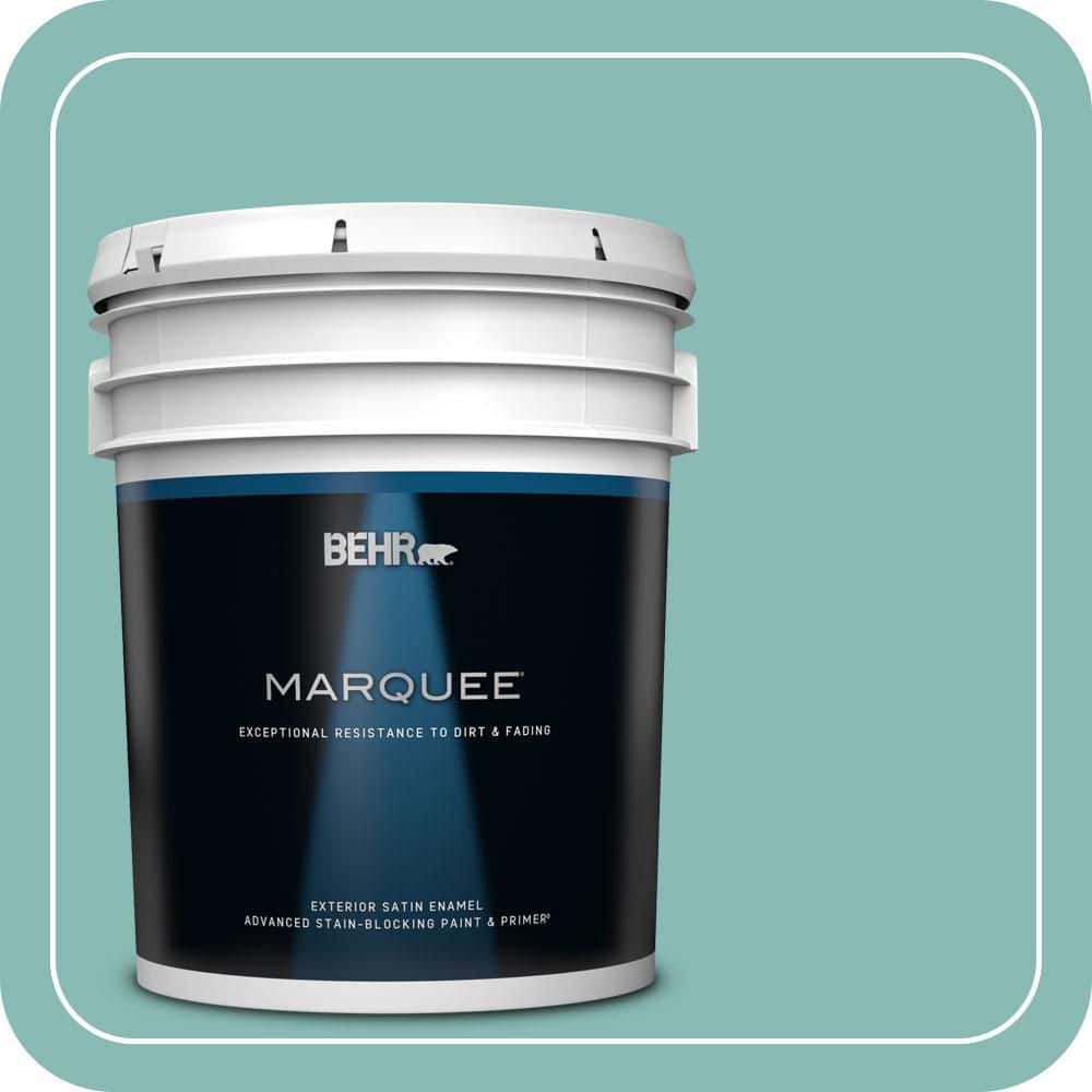 5 gal. #T14-1 Ocean Liner Satin Enamel Exterior Paint & Primer price history on PriceWatchPro