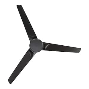 Roboto 52 in. Smart Indoor/Outdoor Oil Rubbed Bronze 3-Blade Standard Ceiling Fan +Remote