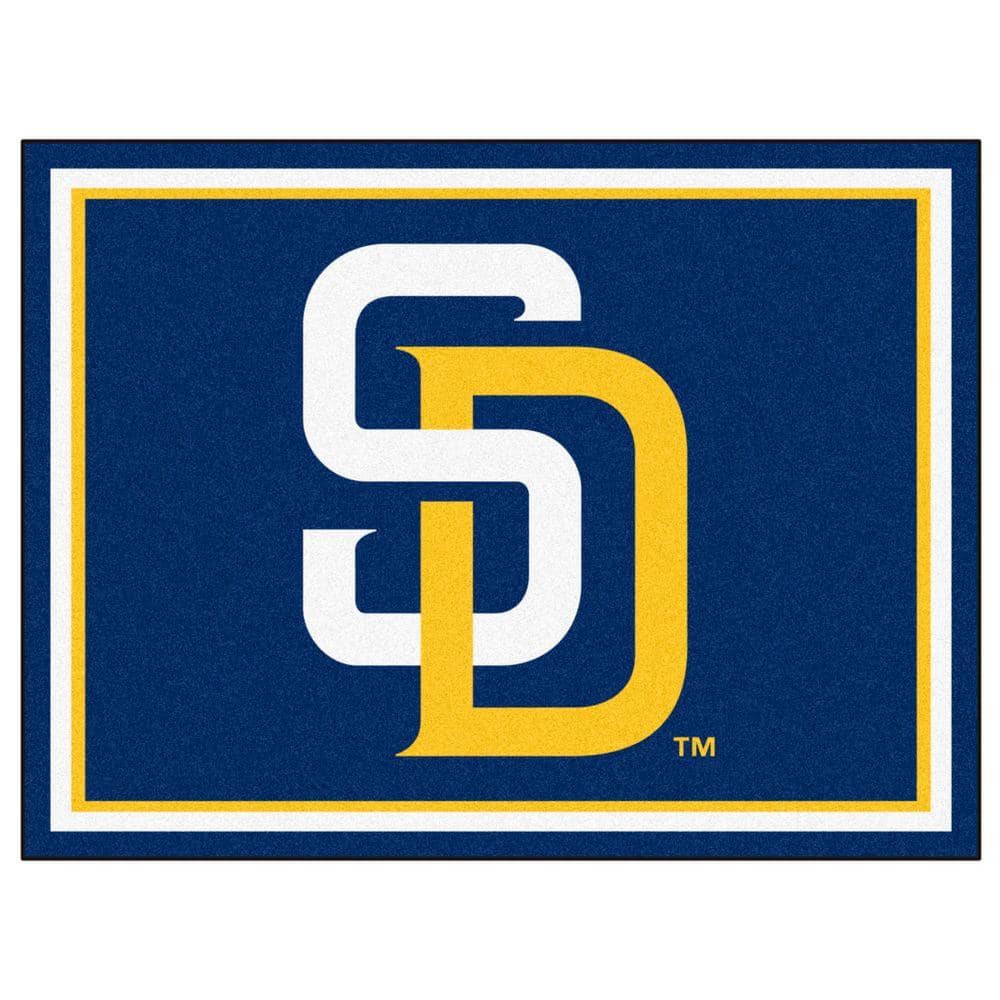 MLB - San Diego Padres 8'x10' Rug
