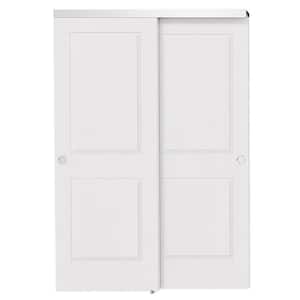 TENONER 64in x 80in White Primed, Hollow Core Composite Double 6